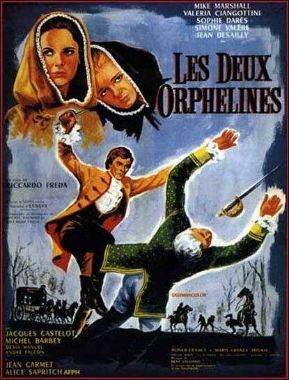 Обложка (Постер) Две сиротки / Les deux orphelines (1965) SATRip Обложка (Постер) Две сиротки / Les deux orphelines (1965) SATRip