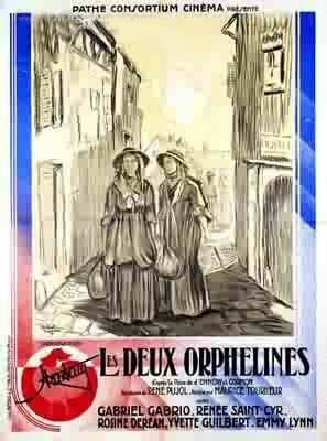 Обложка (Постер) Две сиротки / Les deux orphelines (1933) SATRip