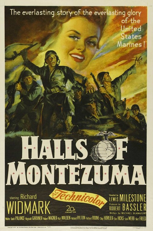 Обложка (Постер) Дворцы Монтесумы / Halls of Montezuma (1950) SATRip Обложка (Постер) Дворцы Монтесумы / Halls of Montezuma (1950) SATRip