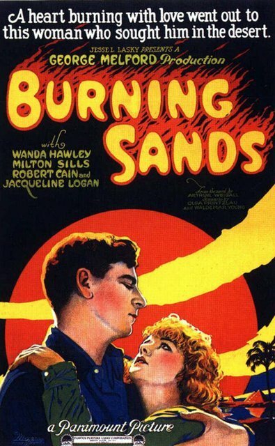 Обложка (Постер) Двойная игра / Burning Sands (1922) SATRip