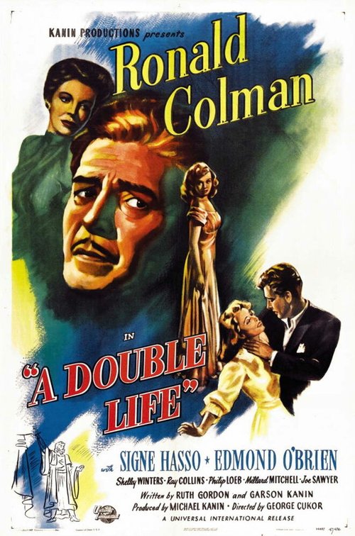 Обложка (Постер) Двойная жизнь / A Double Life (1947) SATRip Обложка (Постер) Двойная жизнь / A Double Life (1947) SATRip