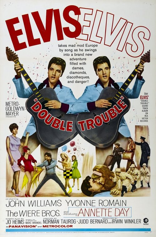 Обложка (Постер) Двойные неприятности / Double Trouble (1967) SATRip Обложка (Постер) Двойные неприятности / Double Trouble (1967) SATRip