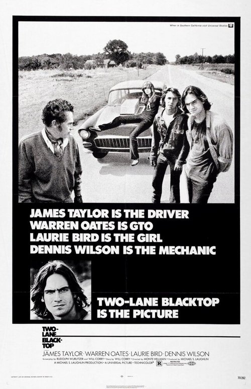 Обложка Двухполосное шоссе / Two-Lane Blacktop (1971) 