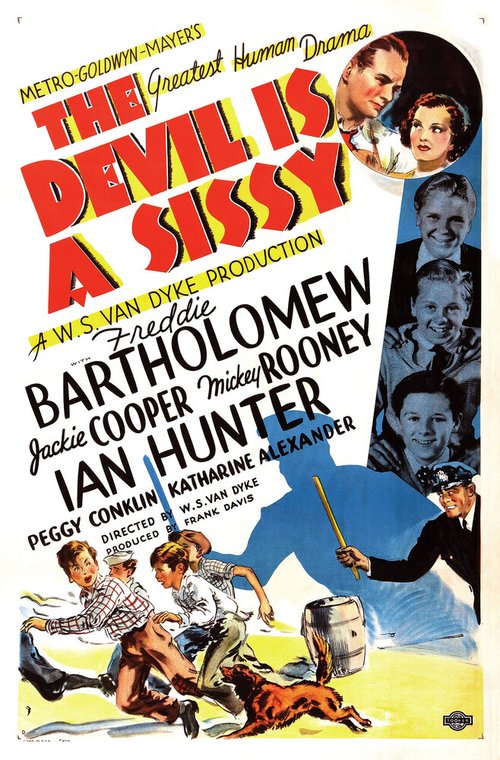 Обложка (Постер) Дьявол в юбке / The Devil Is a Sissy (1936) SATRip