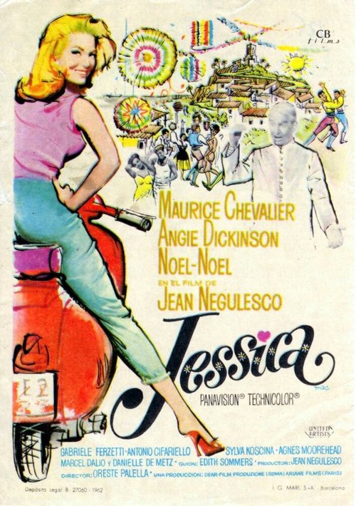 Обложка (Постер) Джессика / Jessica (1962) SATRip Обложка (Постер) Джессика / Jessica (1962) SATRip