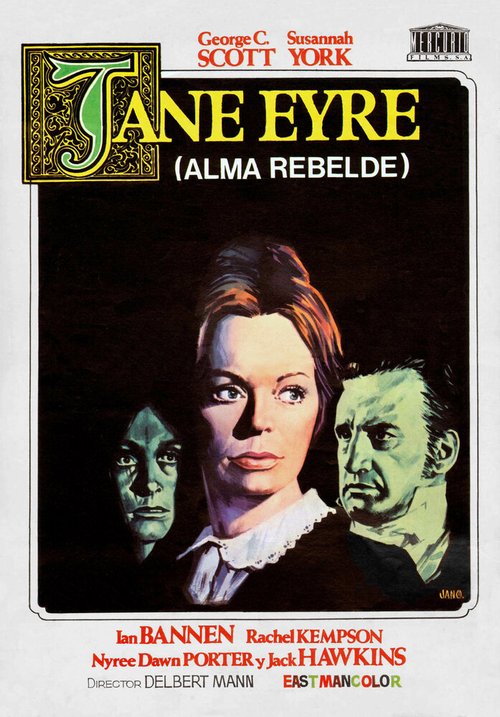 Обложка (Постер) Джейн Эйр / Jane Eyre (1970) SATRip
