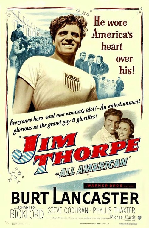Обложка (Постер) Джим Торп: Настоящий американец / Jim Thorpe -- All-American (1951) SATRip Обложка (Постер) Джим Торп: Настоящий американец / Jim Thorpe -- All-American (1951) SATRip