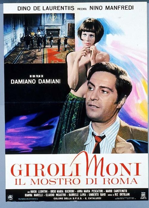Обложка (Постер) Джиролимони, чудовище Рима / Girolimoni, il mostro di Roma (1972) SATRip