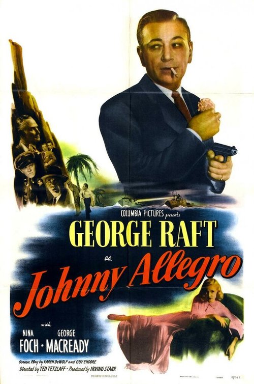 Обложка (Постер) Джонни Аллегро / Johnny Allegro (1949) SATRip Обложка (Постер) Джонни Аллегро / Johnny Allegro (1949) SATRip