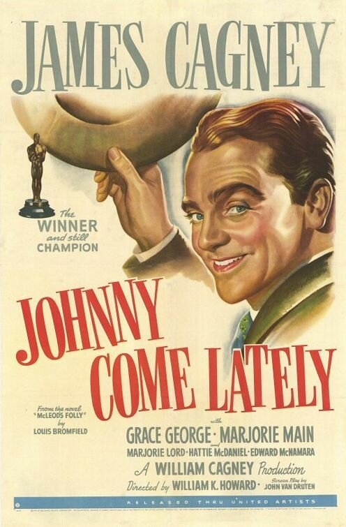 Обложка (Постер) Джонни приходит поздно / Johnny Come Lately (1943) SATRip Обложка (Постер) Джонни приходит поздно / Johnny Come Lately (1943) SATRip