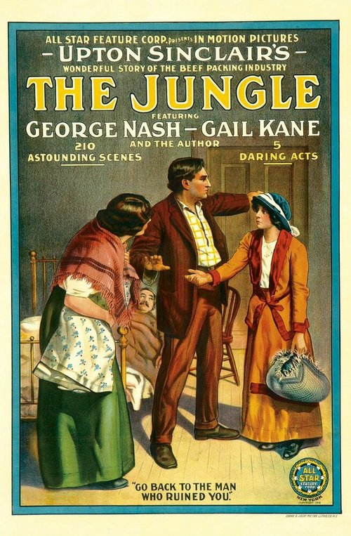 Обложка Джунгли / The Jungle (1914) 