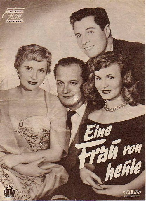 Обложка (Постер) Eine Frau von heute (1954) SATRip Обложка (Постер) Eine Frau von heute (1954) SATRip