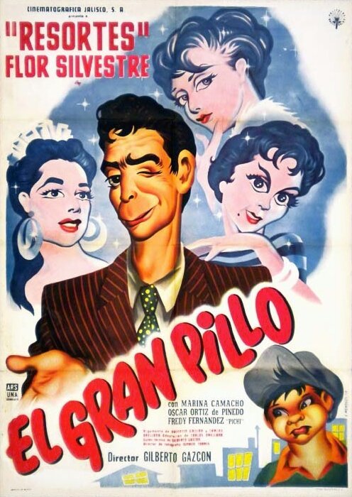 Обложка (Постер) El gran pillo (1960) SATRip