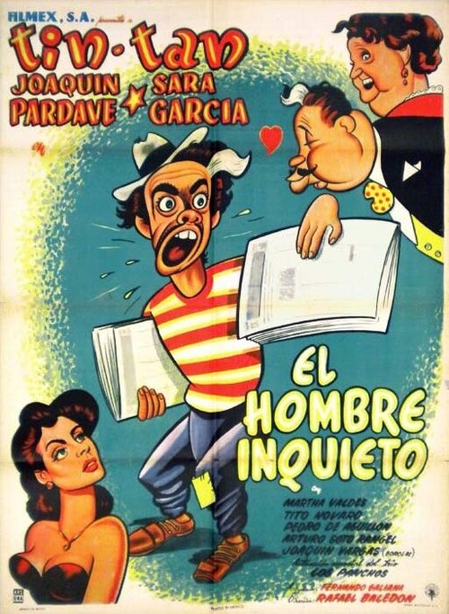 Обложка (Постер) El hombre inquieto (1954) SATRip Обложка (Постер) El hombre inquieto (1954) SATRip