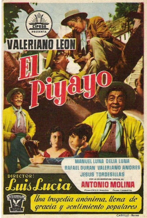 Обложка (Постер) El piyayo (1956) SATRip Обложка (Постер) El piyayo (1956) SATRip