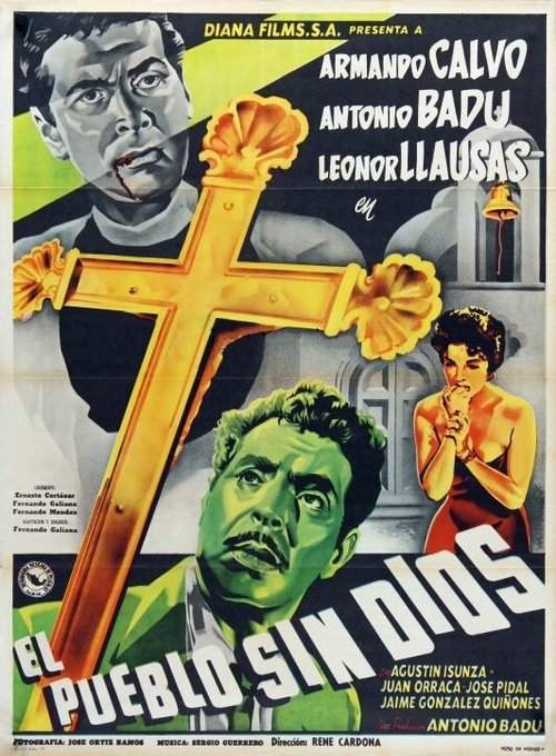 Обложка (Постер) El pueblo sin Dios (1955) SATRip Обложка (Постер) El pueblo sin Dios (1955) SATRip