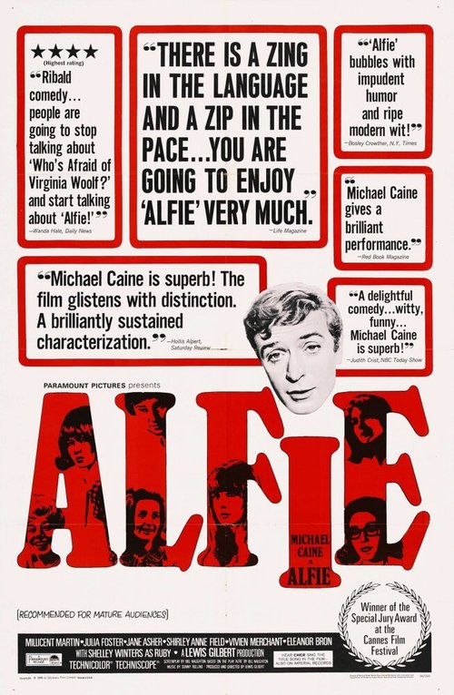 Обложка (Постер) Элфи / Alfie (1966) SATRip Обложка (Постер) Элфи / Alfie (1966) SATRip