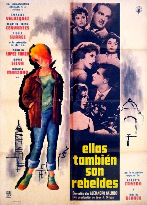 Обложка (Постер) Ellas también son rebeldes (1961) SATRip Обложка (Постер) Ellas también son rebeldes (1961) SATRip