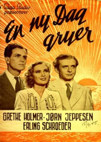 Обложка (Постер) En ny dag gryer (1945) SATRip Обложка (Постер) En ny dag gryer (1945) SATRip