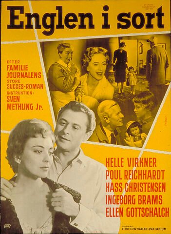 Обложка (Постер) Englen i sort (1957) SATRip Обложка (Постер) Englen i sort (1957) SATRip