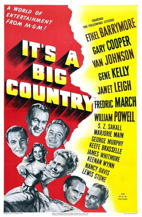 Обложка (Постер) Эта большая страна / It's a Big Country: An American Anthology (1951) SATRip Обложка (Постер) Эта большая страна / It's a Big Country: An American Anthology (1951) SATRip