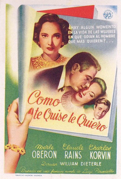 Обложка (Постер) Эта любовь — наша / This Love of Ours (1945) SATRip Обложка (Постер) Эта любовь — наша / This Love of Ours (1945) SATRip