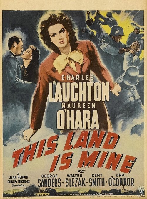 Обложка (Постер) Эта земля моя / This Land Is Mine (1943) SATRip Обложка (Постер) Эта земля моя / This Land Is Mine (1943) SATRip