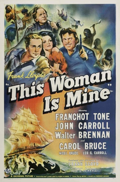 Обложка (Постер) Эта женщина — моя / This Woman Is Mine (1941) SATRip