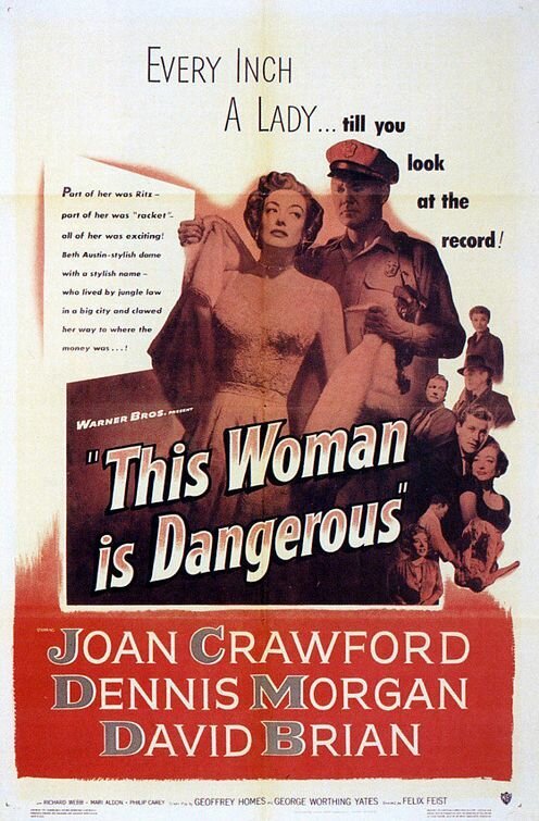 Обложка (Постер) Эта женщина опасна / This Woman Is Dangerous (1952) SATRip Обложка (Постер) Эта женщина опасна / This Woman Is Dangerous (1952) SATRip