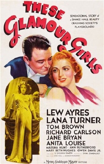 Обложка (Постер) Эти гламурные девочки / These Glamour Girls (1939) SATRip