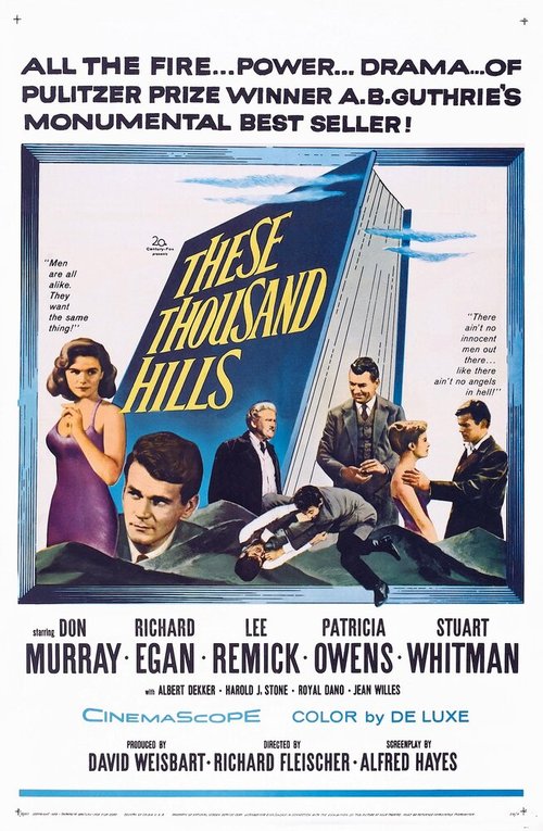 Обложка (Постер) Эти тысячи холмов / These Thousand Hills (1959) SATRip Обложка (Постер) Эти тысячи холмов / These Thousand Hills (1959) SATRip