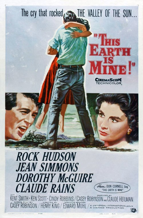 Обложка (Постер) Это моя земля / This Earth Is Mine (1959) SATRip Обложка (Постер) Это моя земля / This Earth Is Mine (1959) SATRip