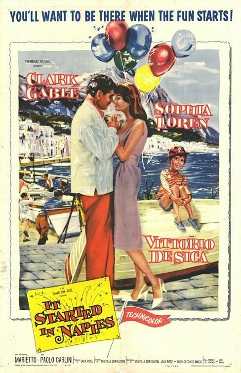 Обложка (Постер) Это началось в Неаполе / It Started in Naples (1960) SATRip Обложка (Постер) Это началось в Неаполе / It Started in Naples (1960) SATRip
