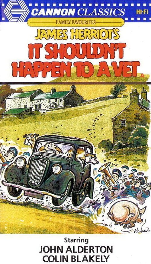 Обложка (Постер) Это не должно было случиться с ветеринаром / It Shouldn't Happen to a Vet (1976) SATRip