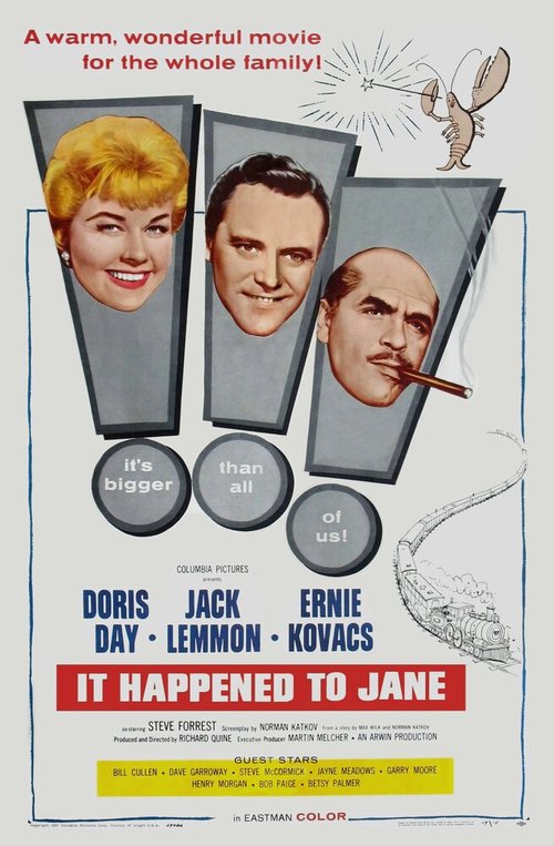 Обложка (Постер) Это случилось с Джейн / It Happened to Jane (1959) SATRip Обложка (Постер) Это случилось с Джейн / It Happened to Jane (1959) SATRip