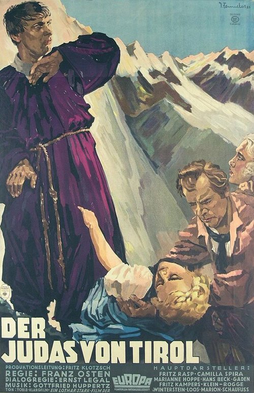 Обложка (Постер) Евреи Тироля / Der Judas von Tirol (1933) SATRip