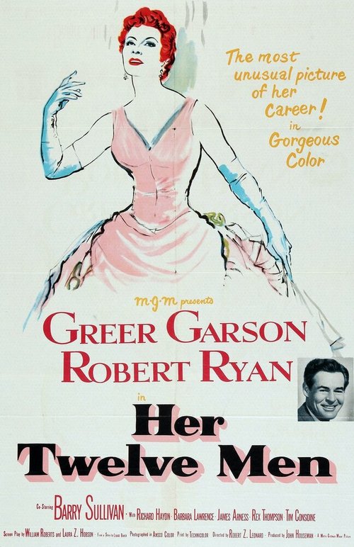 Обложка (Постер) Её двенадцать мужчин / Her Twelve Men (1954) SATRip Обложка (Постер) Её двенадцать мужчин / Her Twelve Men (1954) SATRip