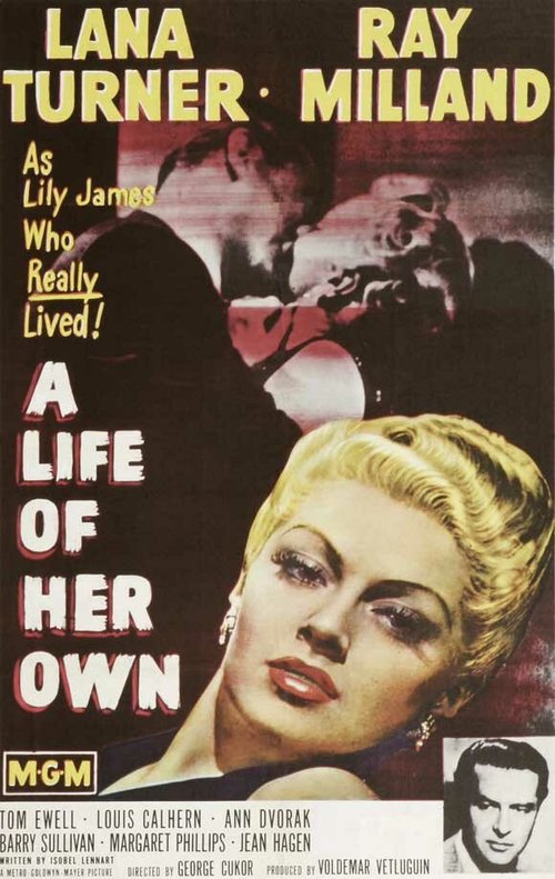 Обложка (Постер) Её собственная жизнь / A Life of Her Own (1950) SATRip