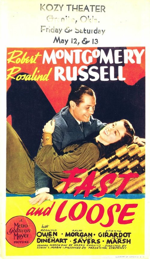 Обложка (Постер) Fast and Loose (1939) SATRip Обложка (Постер) Fast and Loose (1939) SATRip