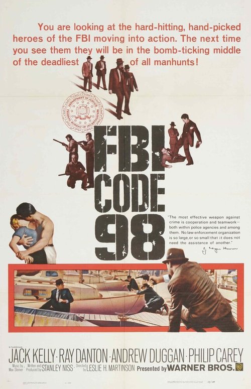 Обложка (Постер) FBI Code 98 (1963) SATRip Обложка (Постер) FBI Code 98 (1963) SATRip