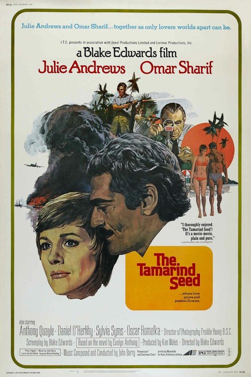 Обложка (Постер) Финиковая косточка / The Tamarind Seed (1974) SATRip Обложка (Постер) Финиковая косточка / The Tamarind Seed (1974) SATRip