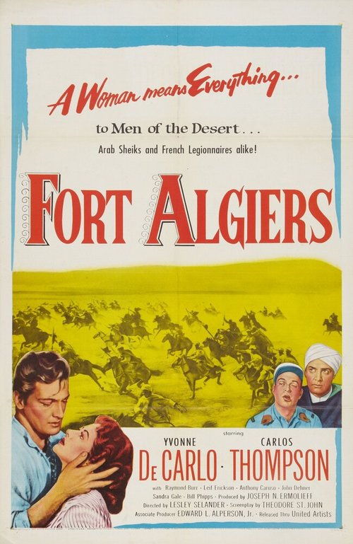 Обложка (Постер) Форт Алжир / Fort Algiers (1953) SATRip Обложка (Постер) Форт Алжир / Fort Algiers (1953) SATRip