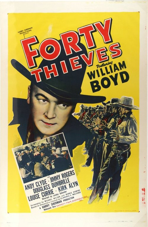 Обложка (Постер) Forty Thieves (1944) SATRip Обложка (Постер) Forty Thieves (1944) SATRip