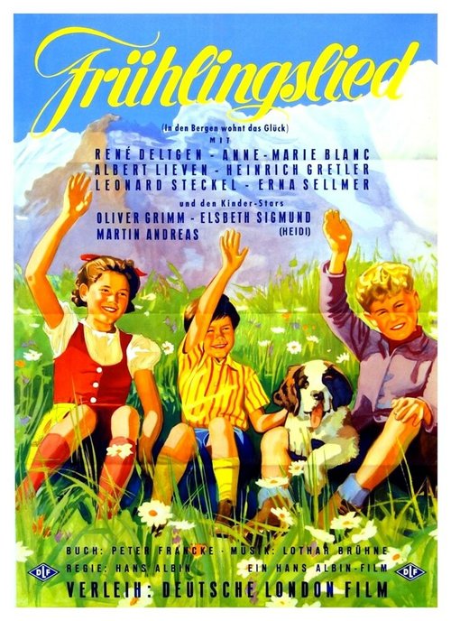 Обложка (Постер) Frühlingslied (1954) SATRip Обложка (Постер) Frühlingslied (1954) SATRip