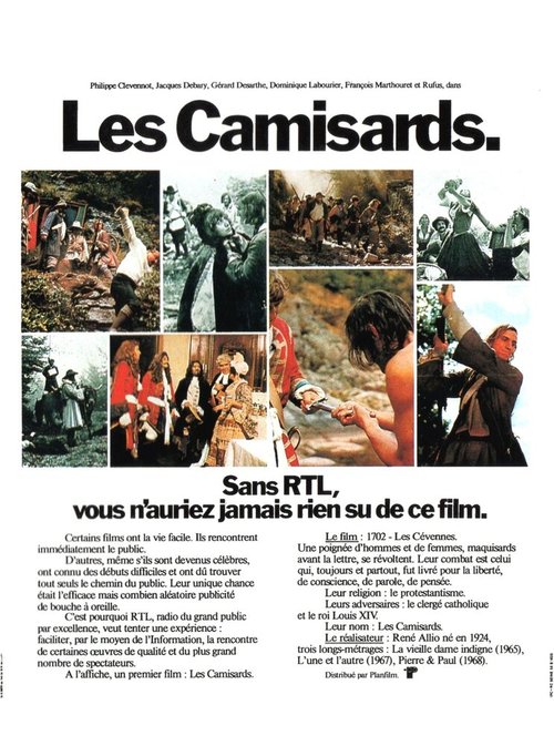 Обложка (Постер) Французские кальвинисты / Les camisards (1972) SATRip