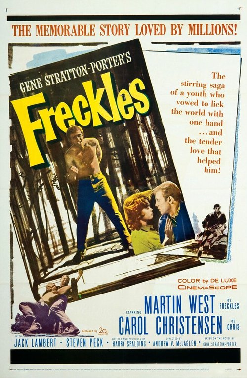Обложка (Постер) Freckles (1960) SATRip