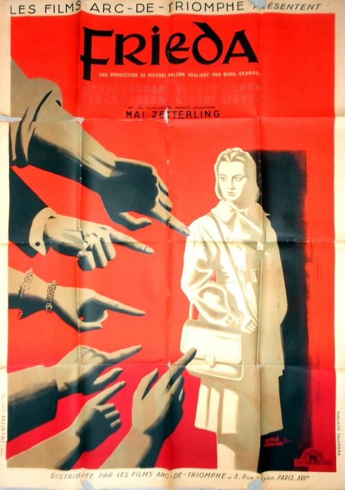 Обложка (Постер) Фрида / Frieda (1947) SATRip