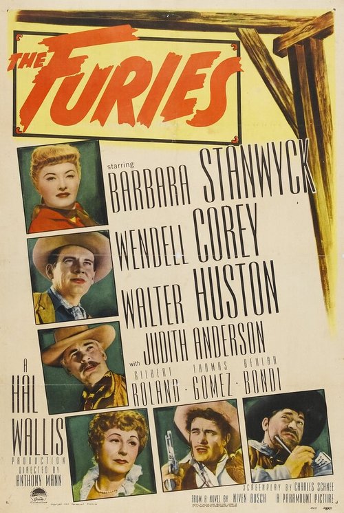 Обложка (Постер) Фурии / The Furies (1950) SATRip Обложка (Постер) Фурии / The Furies (1950) SATRip