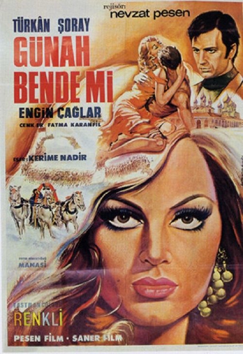Обложка (Постер) Günah Bende mi (1969) 
