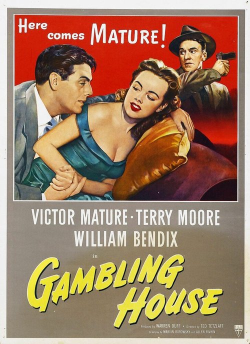 Обложка (Постер) Gambling House (1950) SATRip Обложка (Постер) Gambling House (1950) SATRip